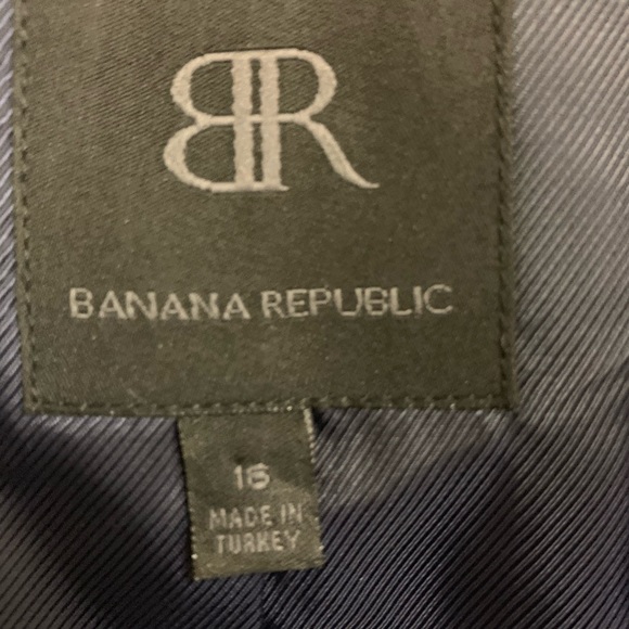 Banana Republic Gray/Blue Blazer - Picture 3 of 3